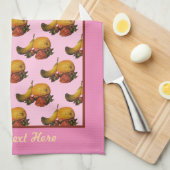 Küchentücher - Fakultative Personalisierung (Viertel Falte)