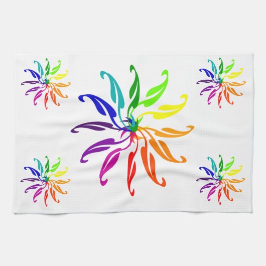 Küchentücher - Farbräder (Horizontal)