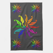 Küchentücher - Farbräder (schwarz) (Vertikal)