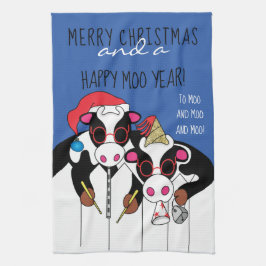 Küchentücher Frohe Weihnachten & ein glückliches M