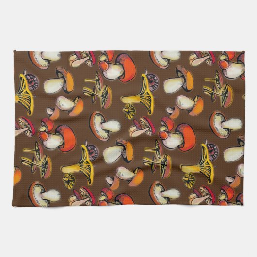 Küchentücher für Pilze (Horizontal)