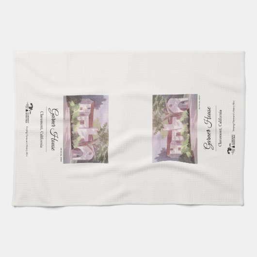 Küchentücher - Garnerhaus - Claremont CA (Horizontal)