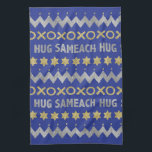Küchentücher "Hanukkah Hug Sameach" Küchentücher<br><div class="desc">Küchentücher "Hanukkah Hug Sameach" Dih HandtuchWas für ein Spaß, großartiges Geschenk für Hanukkah in diesem Jahr! Danke, dass Sie anhalten und einkaufen. Sehr geschätzt! Happy Chanukah/Hanukkah!Stil: Küchentücher 16" x 24"Brighten Sie jede Küche mit einem Set von Küchentüchern.Diese haltbaren Tücher aus einer Polyester-Polyamid-Mischung werden mit deinen Texten, Monogrammen oder Motiven großartig...</div>