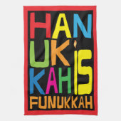 Küchentücher "Hanukkah Is Funukkah" Küchentuch (Vertikal)
