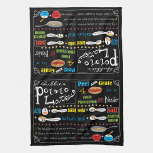 Küchentücher "Hanukkah Potato Latke Recipe"