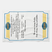 Küchentücher "Hanukkah Retro Dish Towel" (Horizontal)