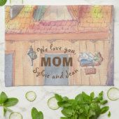 Küchentücher "Lake Arrowhead" (Gefaltet)