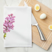 Küchentücher - Lilac-Blüten (Viertel Falte)