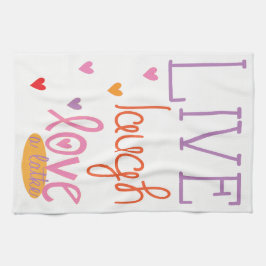 Küchentücher "Live Laugh Liebe a Latke Towel"