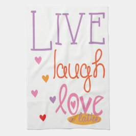Küchentücher "Live Laugh Liebe a Latke Towel"