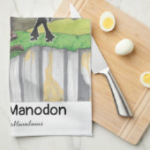 Küchentücher: Mister Manodon Geschirrtuch (Viertel Falte)