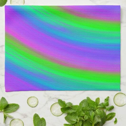 Küchentücher mit abstraktem Design (Gefaltet)