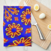 Küchentücher mit abstraktem Design (Viertel Falte)