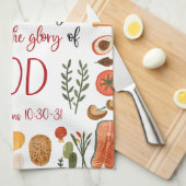 Küchentücher mit Bibelverse (Viertel Falte)