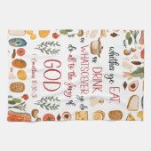 Küchentücher mit Bibelverse (Horizontal)