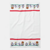 Küchentücher mit Blume auf der Wiese (Vertikal)