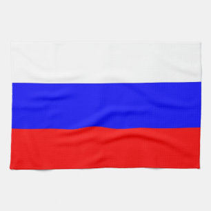 Küchentücher mit der Flagge Russlands