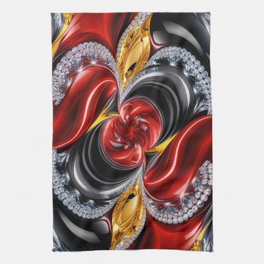 Küchentücher mit deutscher Farbgestaltung (Vertikal)