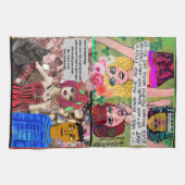 Küchentücher mit Geschirr (Horizontal)