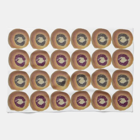 Küchentücher mit Kolache. (Horizontal)