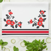 Küchentücher mit rotem Mohn (Gefaltet)