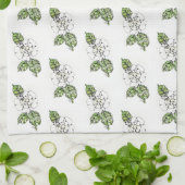 Küchentücher - NGA Weißer Garten (Gefaltet)