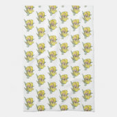 Küchentücher - NGA Yellow Iris (Vertikal)