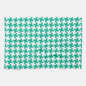 Küchentücher oder Teetücher Smaragdgrüner Dogzahn (Horizontal)