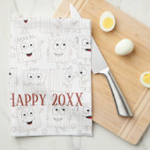 Küchentücher "Passover Matzah" (Viertel Falte)