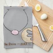 Küchentücher "Passover Matzah, Matzah" (Viertel Falte)