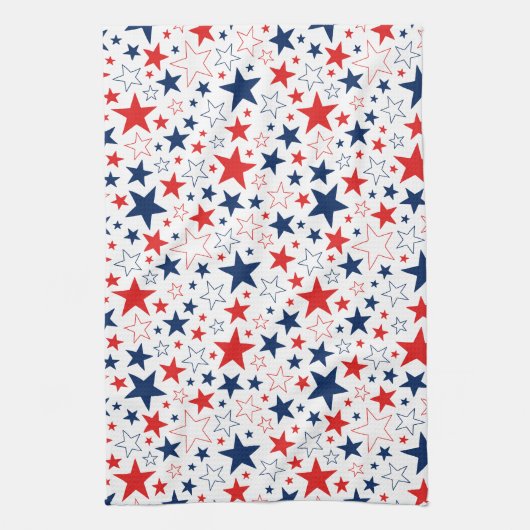 Küchentücher Patriotische Stars (Vertikal)