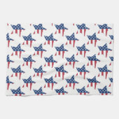 Küchentücher - Patriotische Stars (Horizontal)