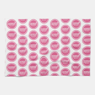 Küchentücher Personalisiert Merry & Bright