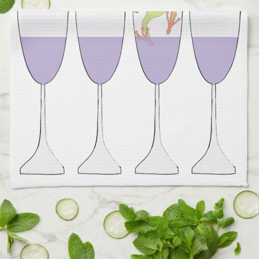 Küchentücher "Pessach der Wein" (Gefaltet)