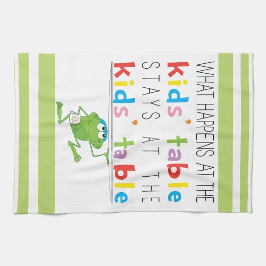 Küchentücher "Pessach Kid's Table" (Horizontal)
