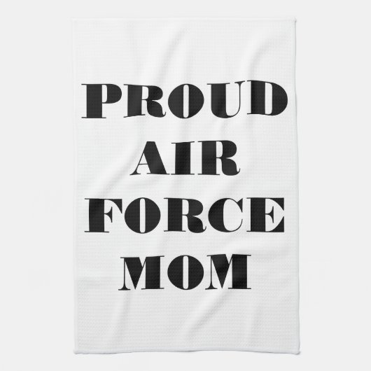 Küchentücher Proud Air Force Mama (Vertikal)