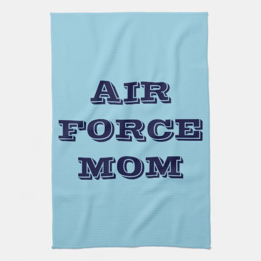 Küchentücher Proud Air Force Mama (Vertikal)