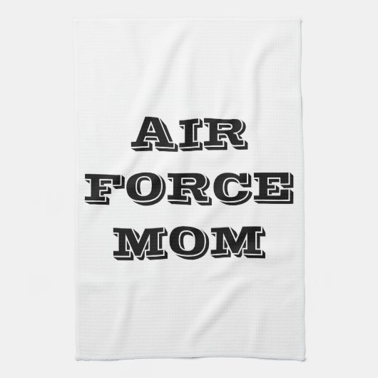 Küchentücher Proud Air Force Mama (Vertikal)