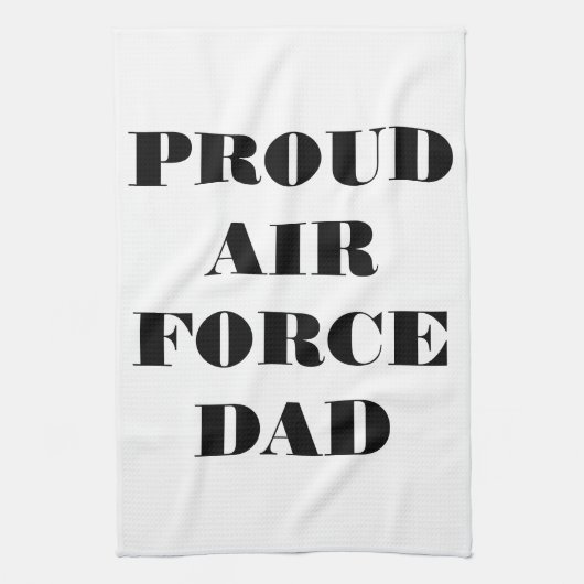 Küchentücher Proud Air Force Vater (Vertikal)