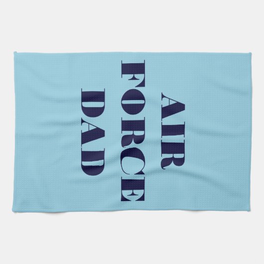 Küchentücher Proud Air Force Vater (Horizontal)