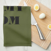 Küchentücher Proud Army Mama (Viertel Falte)