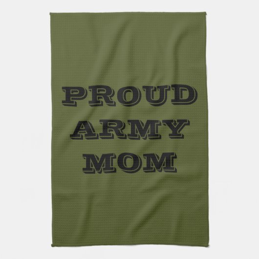 Küchentücher Proud Army Mama (Vertikal)