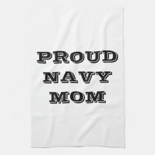 Küchentücher Proud Navy Mama