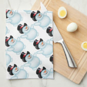 Küchentücher/Schneemann Geschirrtuch (Viertel Falte)