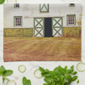 Küchentücher Sonnenuntergang Stall Land Rustikaler (Gefaltet)