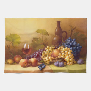 Küchentücher/Stillleben Früchte Handtuch