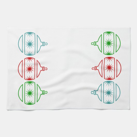 Küchentücher - Weihnachtsgeschmuck (Horizontal)