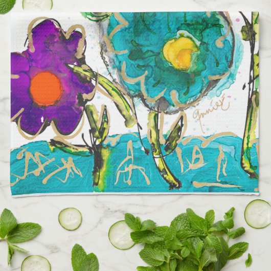 Küchentücher Winking Lovitude (Gefaltet)