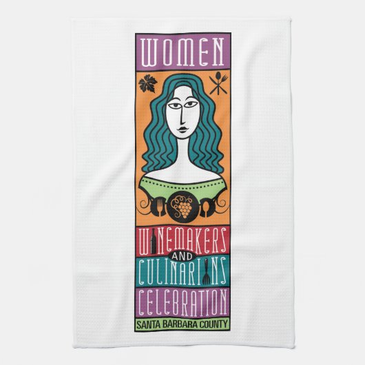 Küchentücher - WWCC des Landkreises Santa Barbara (Vertikal)