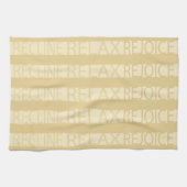 Küchentuchpessach RRR/Tans Geschirrtuch (Horizontal)